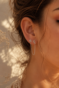 Celeste Pavé Moon & Star Studs
