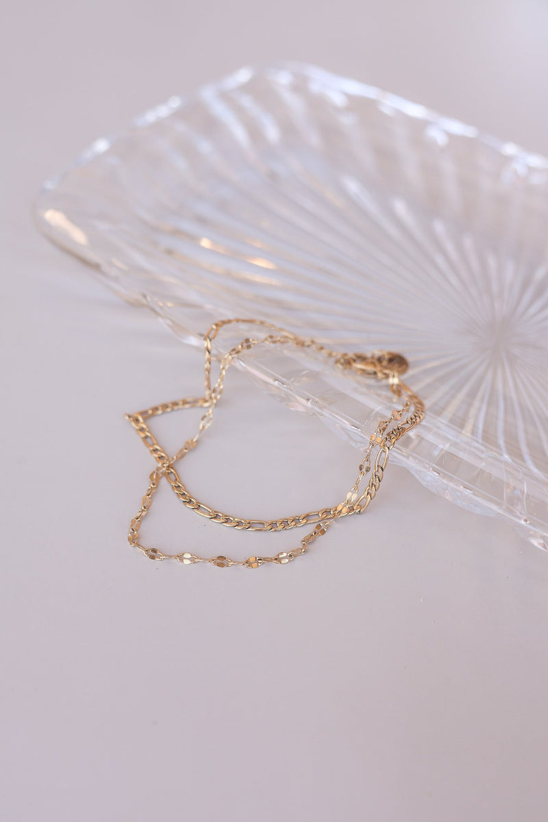 Lorelei Layered Anklet
