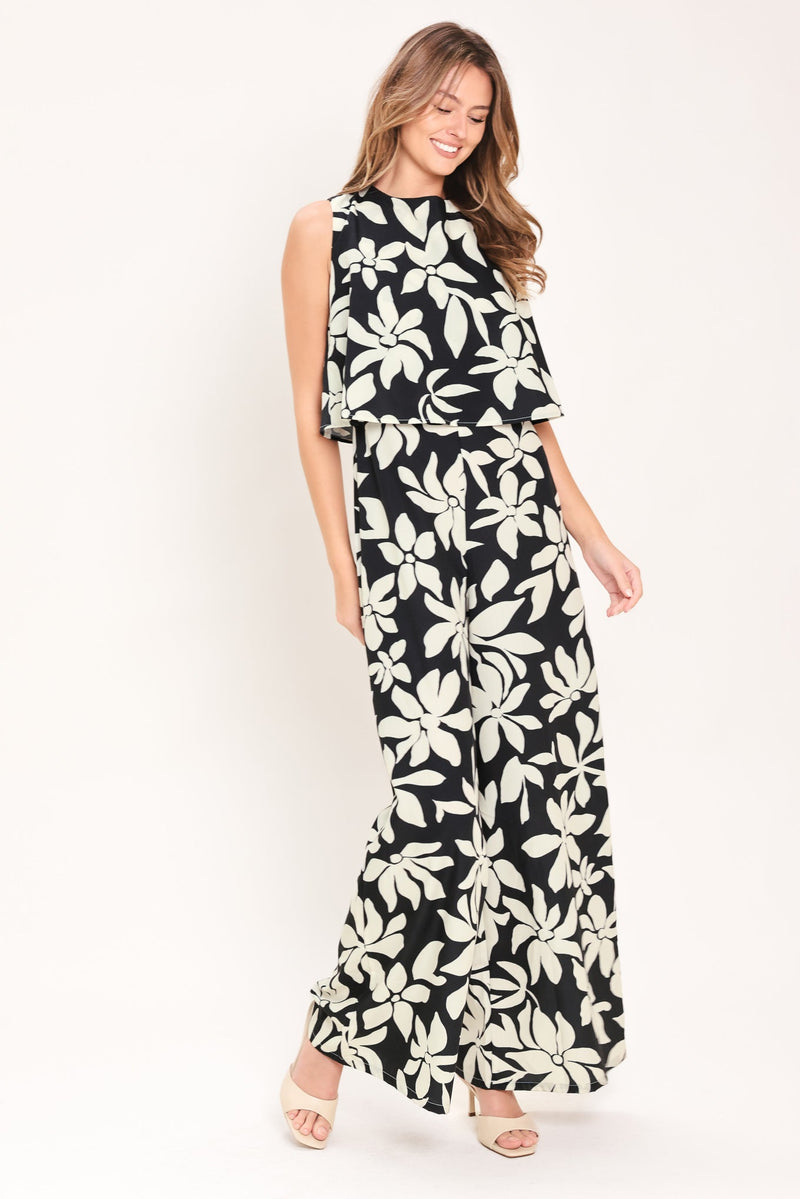 Coastal Noir Jumpsuit
