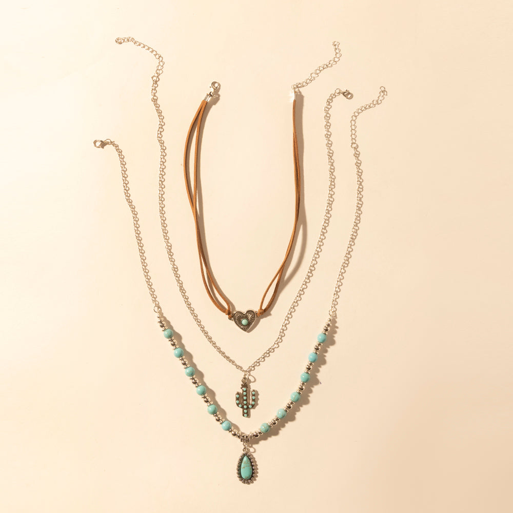 Myra Boho Mesa Layered Necklace