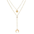 Celestial Coin Layered Necklace