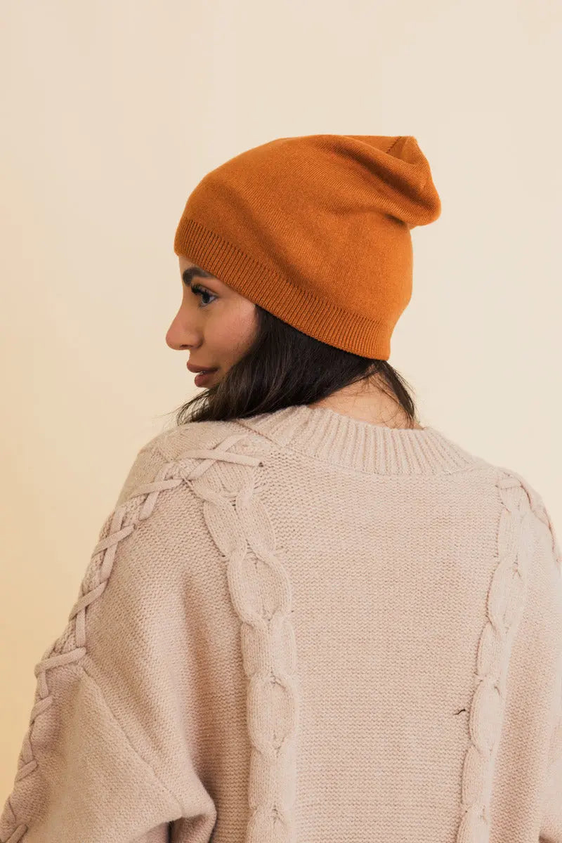 Women's Chunky Knit Slouchy Beanie
