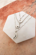 Celestial Layered Moon & Star Necklace