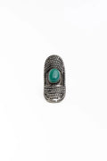 Vintage Boho Turquoise-Style Statement Ring