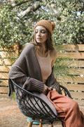 Women's Oversized Batwing Knit Cardigan