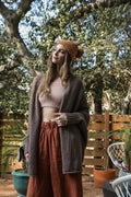 Women's Oversized Batwing Knit Cardigan