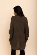 Women's Oversized Batwing Knit Cardigan
