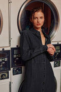 The Sunday Stroll Denim Shirt Dress