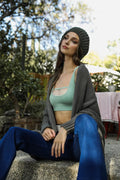 Women's Oversized Batwing Knit Cardigan