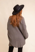 Women's Oversized Batwing Knit Cardigan