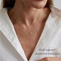Aurora Fine Layered Gold Necklace
