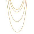 Golden Harmony Layered Necklace