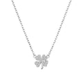 Clover Shimmer Pendant Necklace