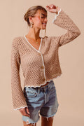 SO ME Soft Tide Cardigan