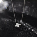 Clover Shimmer Pendant Necklace