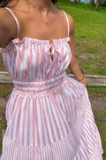 Gia Peony Pink Maxi Dress