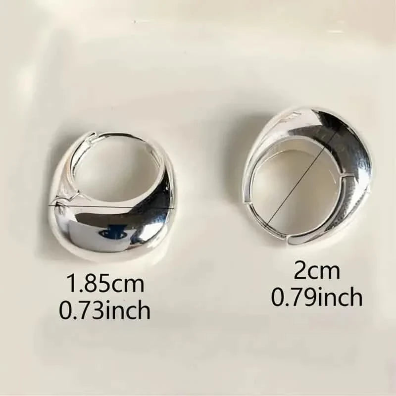 Valencia Geometric Ear Buckles