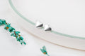 Selah Puffed Heart Earrings