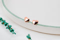 Selah Puffed Heart Earrings