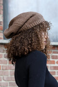 Unisex Waffle Knit Slouchy Beanie