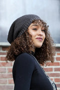 Women's Textured Knit Slouchy Beanie