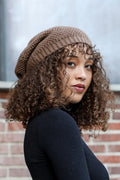 Women's Textured Knit Slouchy Beanie